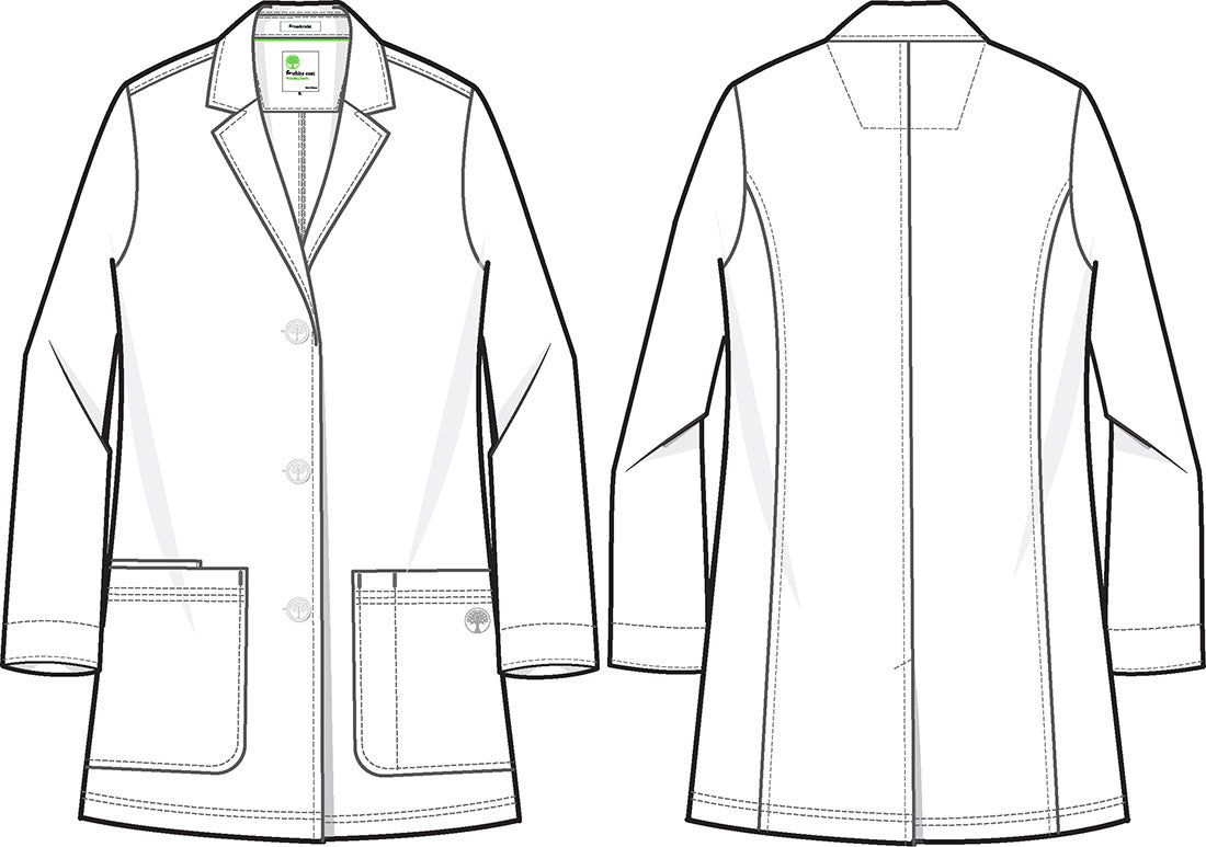Healing Hands Faith 31" Lab Coat 5053
