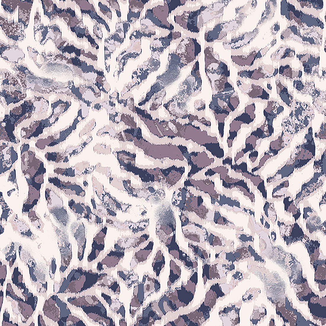 Bleached Stripes Healing Hands Ivy Print Scrub V Neck Top HH907 BLSI