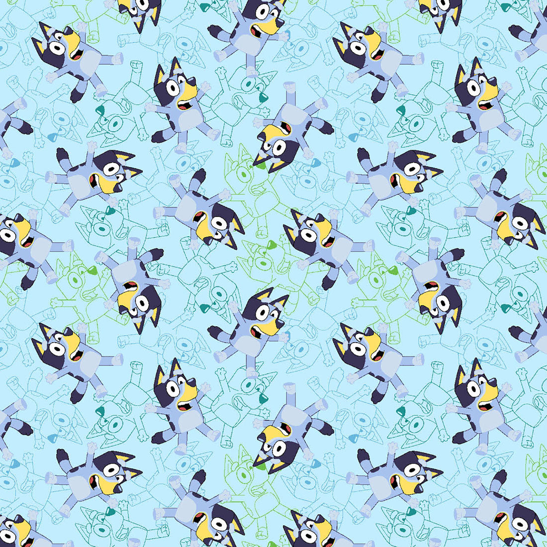 Bluey Tooniforms Licensed V Neck Scrub Top TF796 BYSP