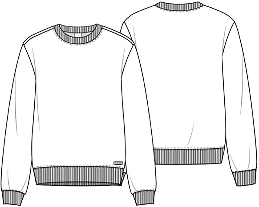 Cherokee Basics Scrubs Men's Crew Neck Sweatshirt CK00048