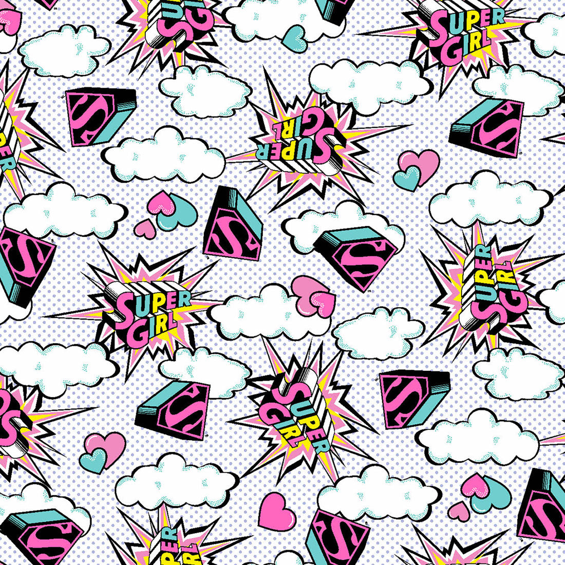 Supergirl Tooniforms Licensed DC Comics V Neck Scrub Top TF797 DMBB