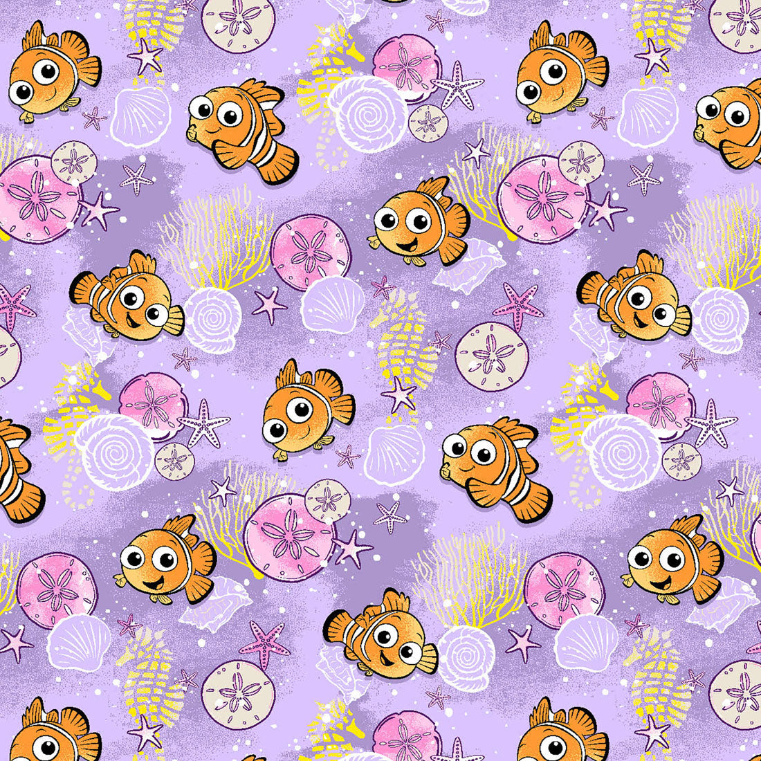 Finding Nemo Tooniforms Licensed Disney V Neck Scrub Top TF796 FNTC