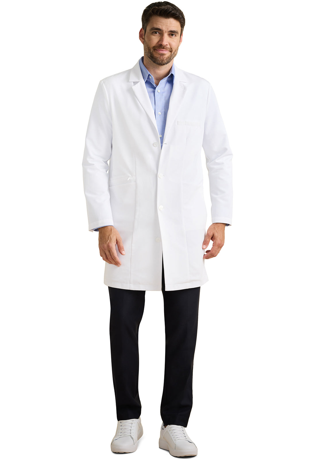 Healing Hands Lawrence Mens 37" Lab Coat HH401