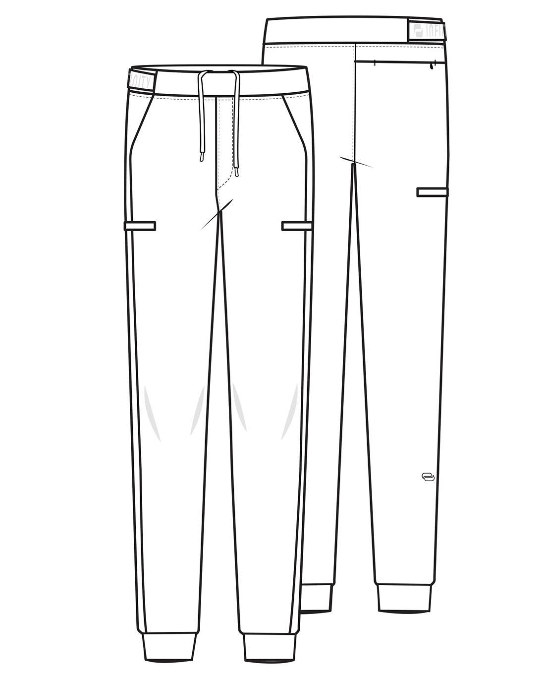 Cherokee Infinity Pursuit Scrubs Men's Jogger Pant IN027A