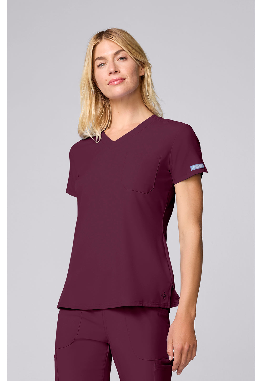 Med Couture Insight Scrubs Tuck-in Top MC2432