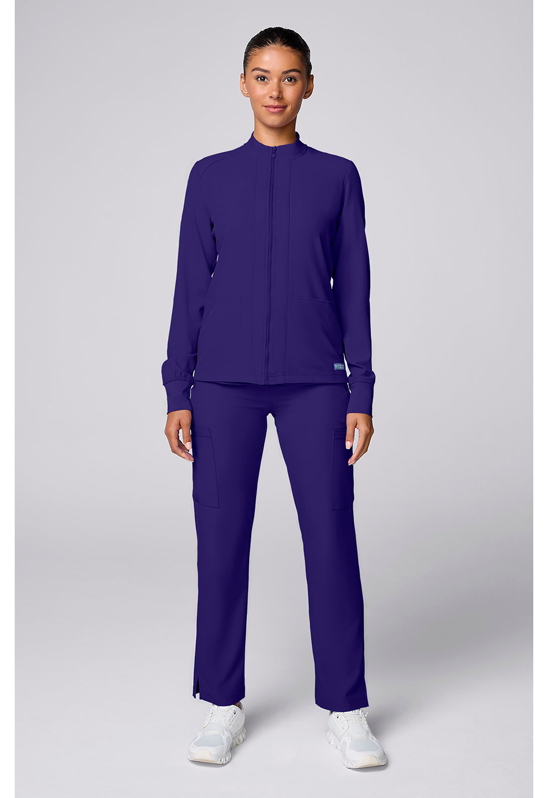 Med Couture Insight Scrubs Warm Up Jacket MC2660