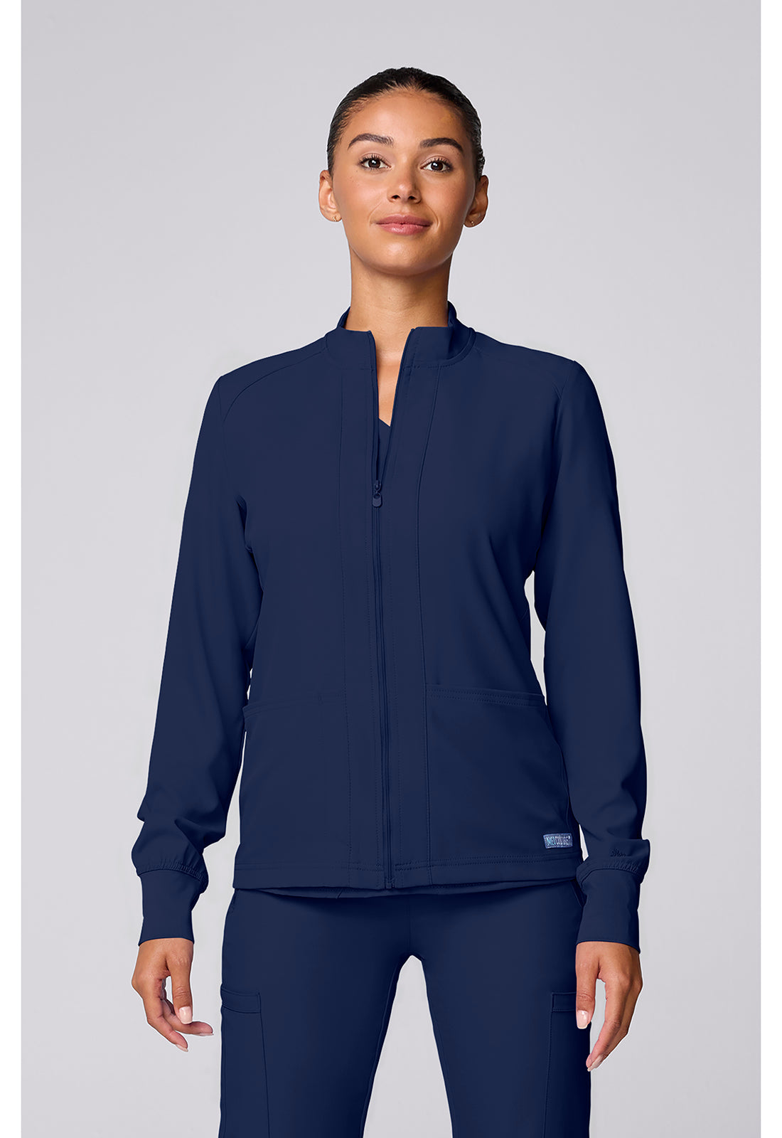 Med Couture Insight Scrubs Warm Up Jacket MC2660