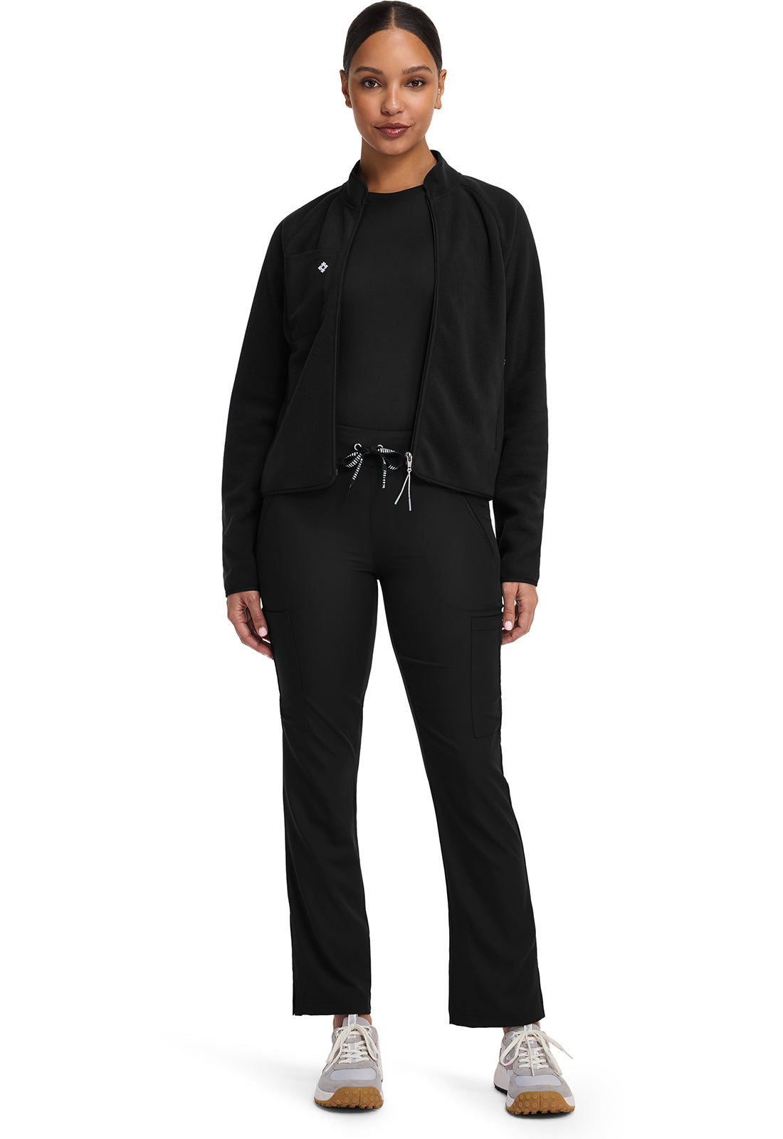 Med Couture Layers Scrubs Performance Fleece Jacket MC384