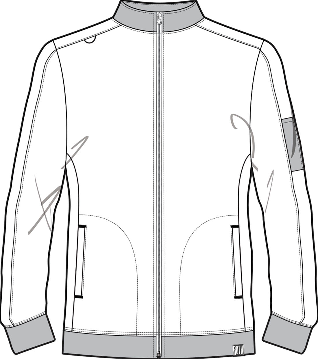 Med Couture Touch Scrubs Men's Jacket MC7678