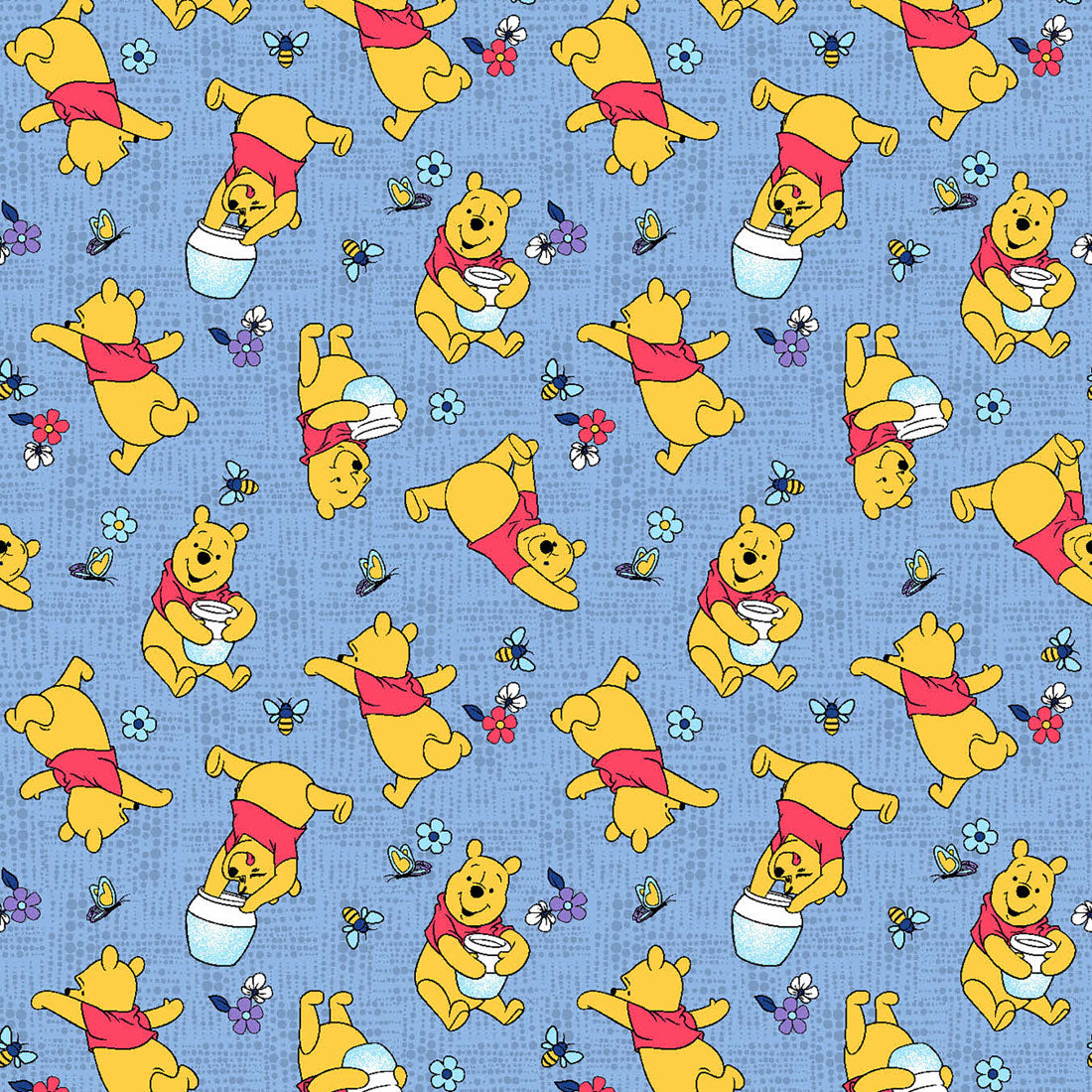 Winnie The Pooh Tooniforms Licensed Disney V Neck Scrub Top TF797 PHZI