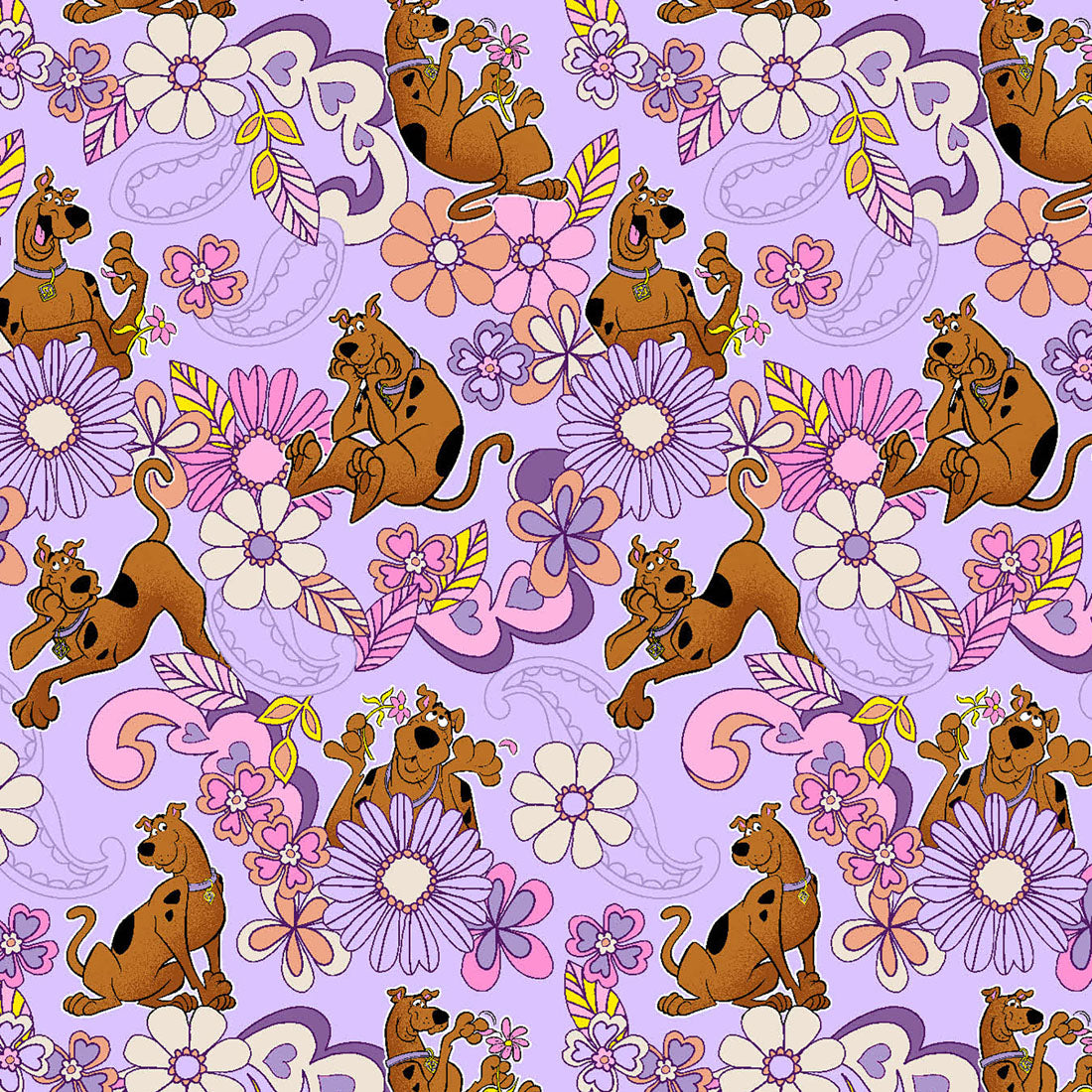 Scooby Doo Tooniforms Licensed V Neck Scrub Top TF796 SDYG