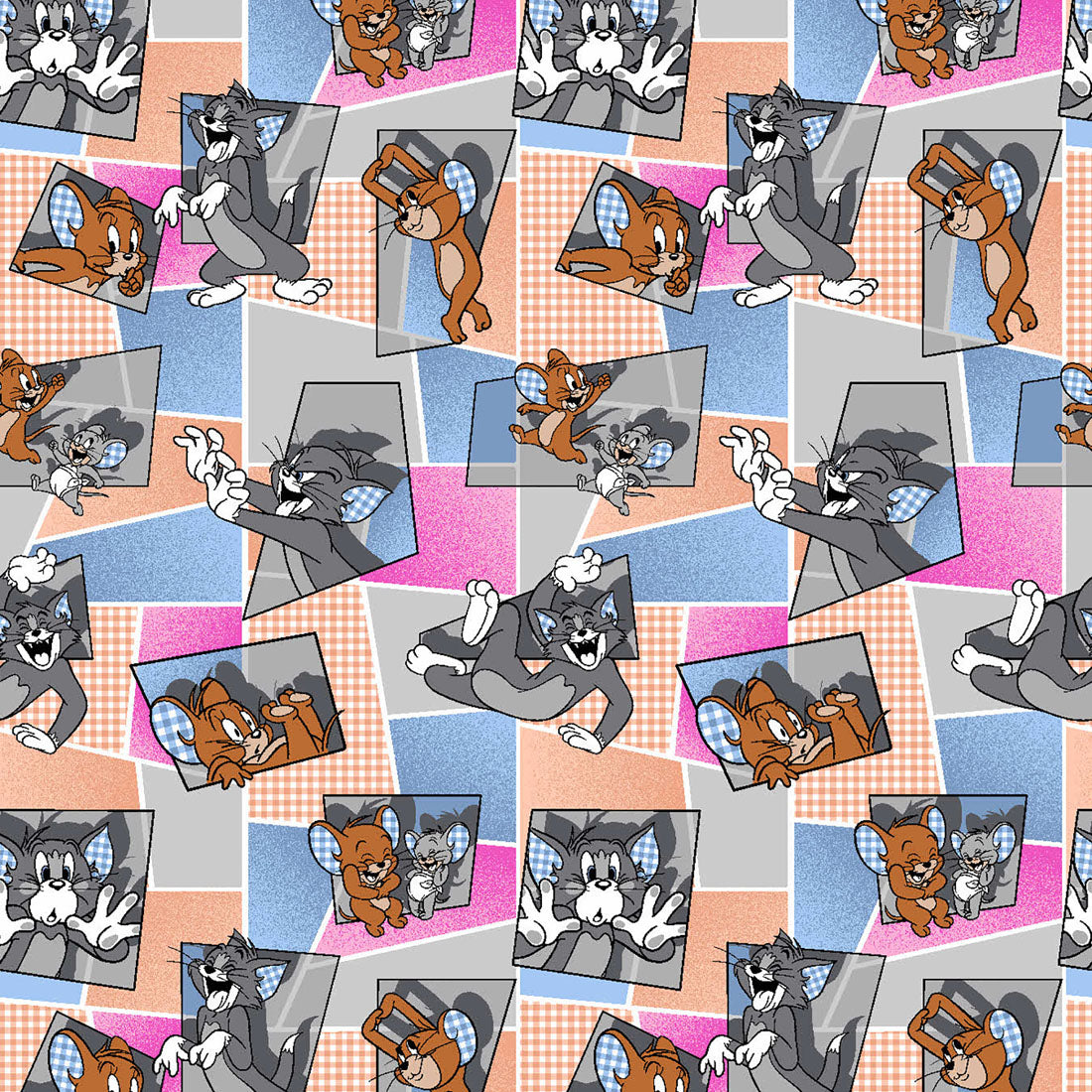 Tom and Jerry Tooniforms Licensed Warner Bros V Neck Scrub Top TF796 TJTT