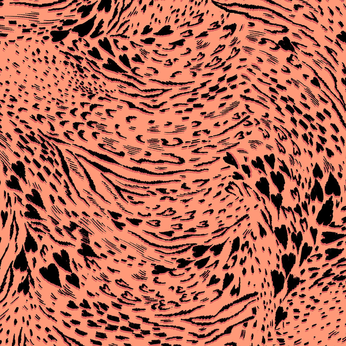 Wild Heart Med Couture Flamingo Print V Neck Scrub Top MC632 WLHT