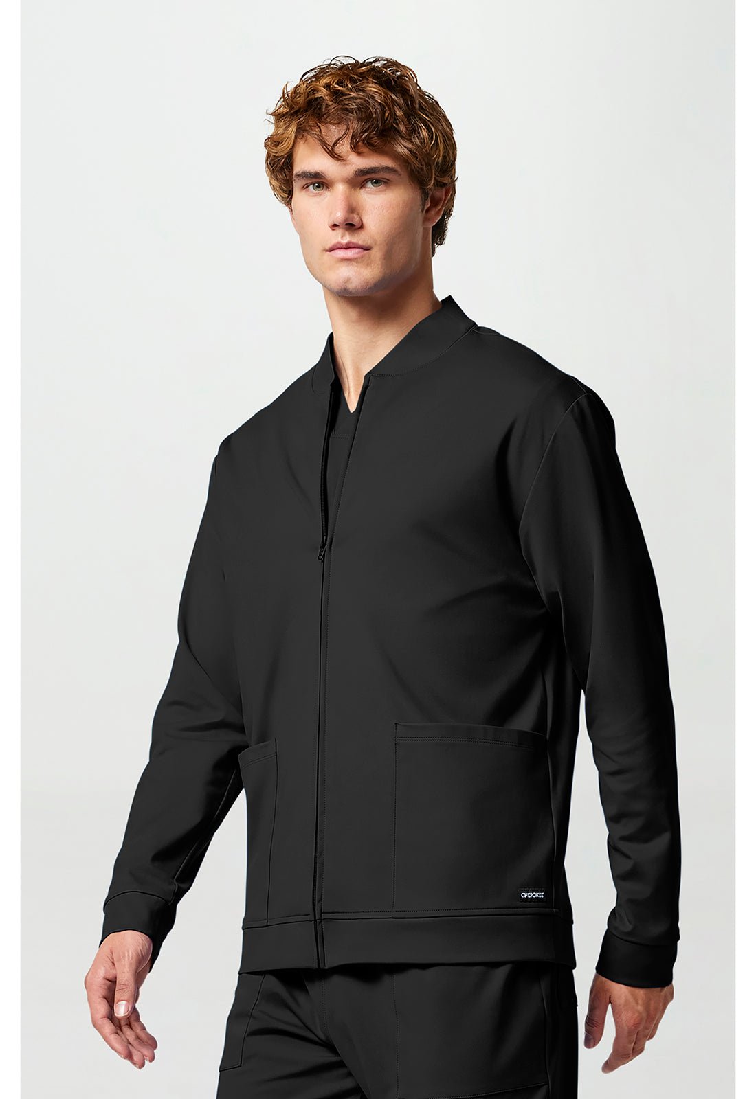 Cherokee Achieve Scrubs Men's Zip Front Jacket CK00036 - Scrubs Select
