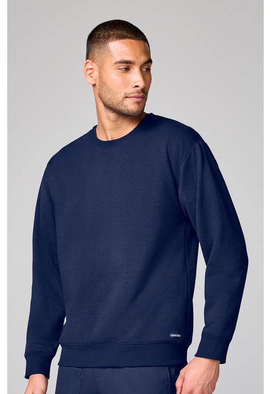 Cherokee Basics Scrubs Men's Crew Neck Sweatshirt CK00048 - Scrubs Select