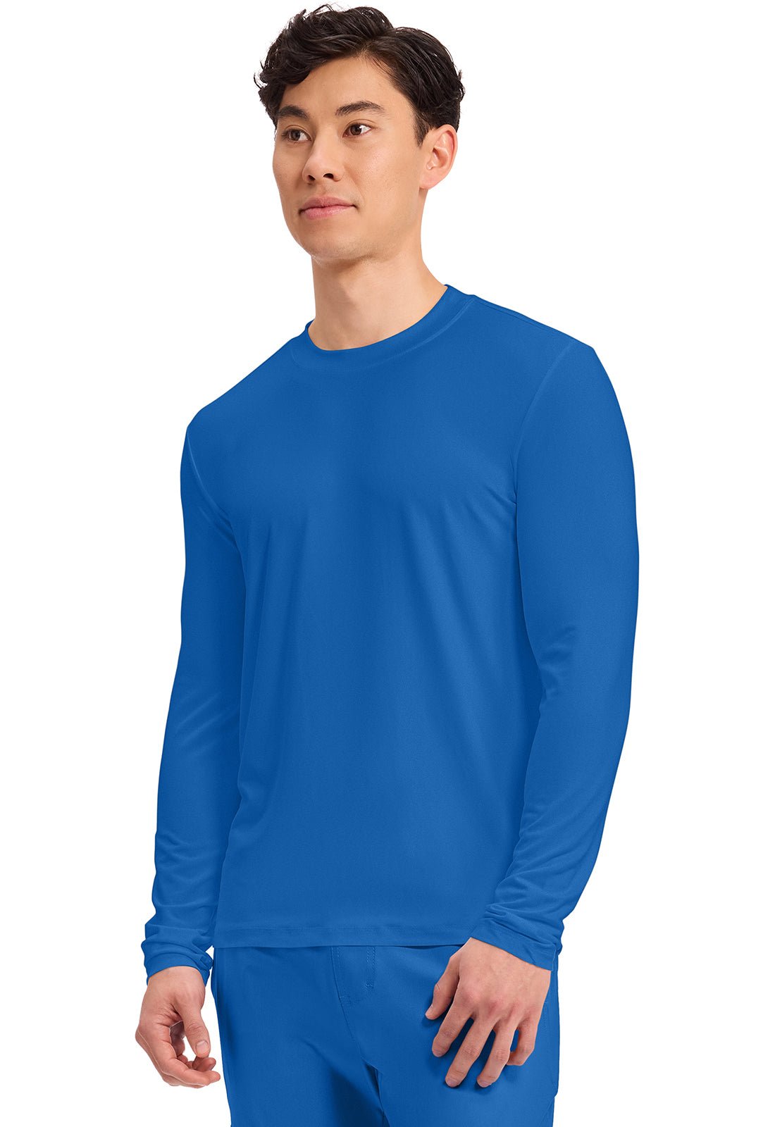 Cherokee Basics Scrubs Men's Long Sleeve Underscrub Knit Tee CK807 - Scrubs Select