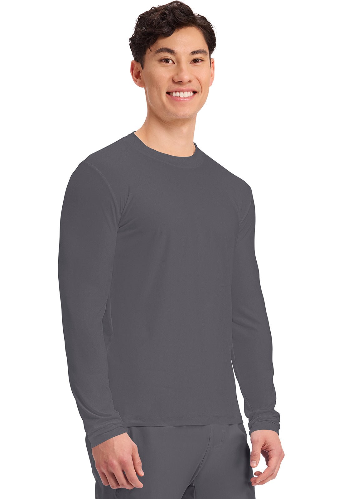 Cherokee Basics Scrubs Men's Long Sleeve Underscrub Knit Tee CK807 - Scrubs Select