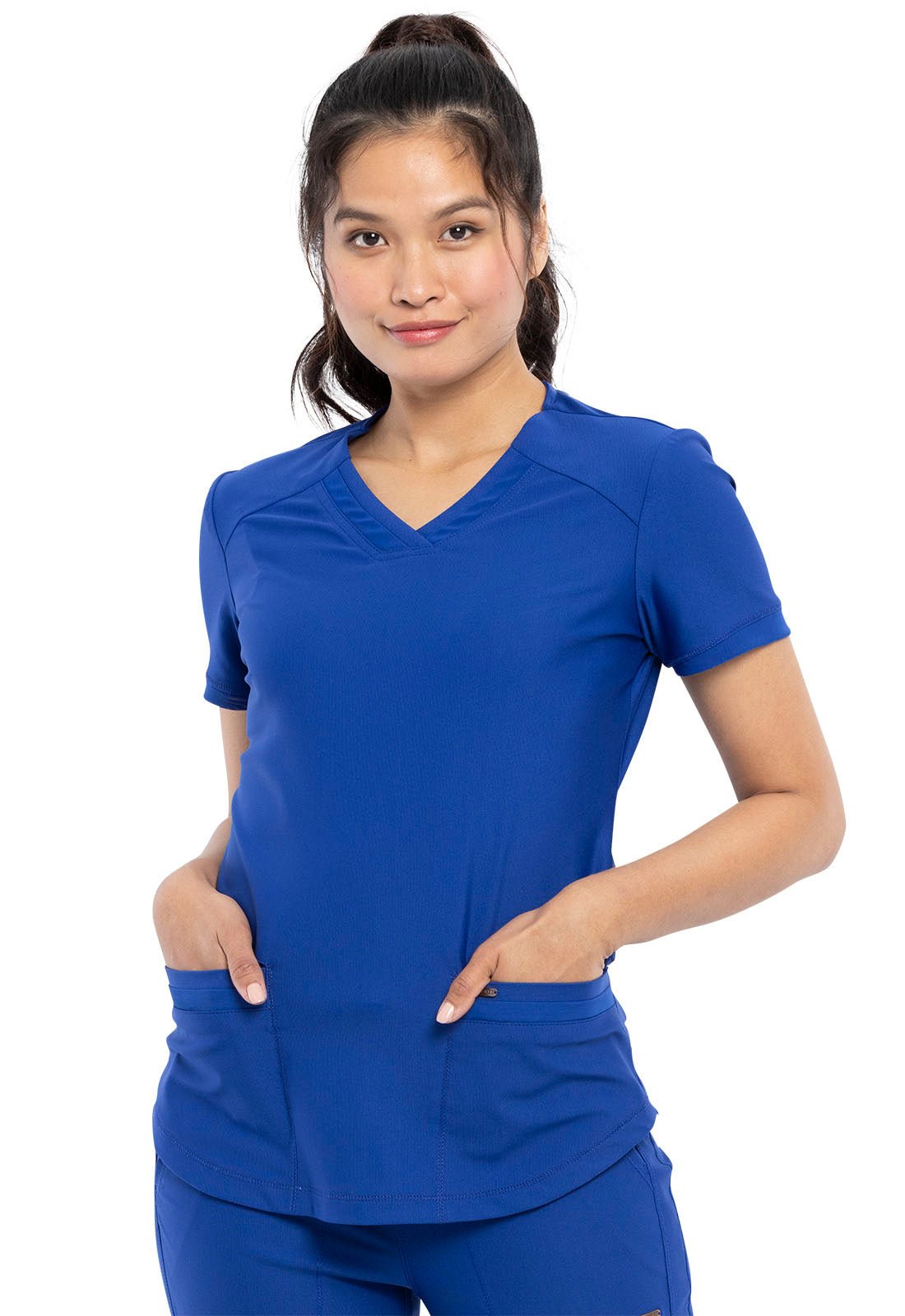 Cherokee Form Scrub Women's V Neck Top CK840 - Scrubs Select