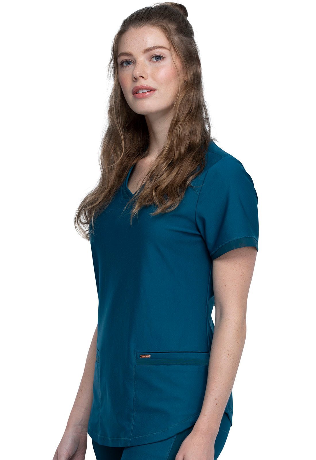 Cherokee Form Scrub Women's V Neck Top CK840 - Scrubs Select