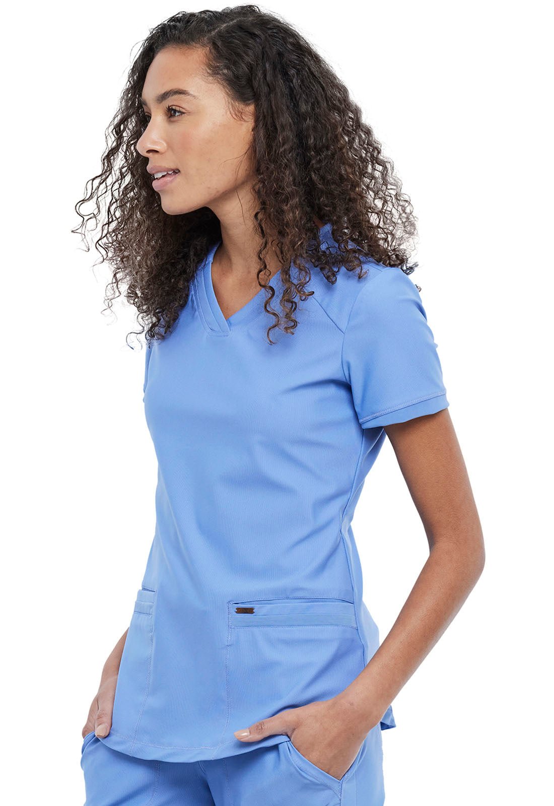 Cherokee Form Scrub Women's V Neck Top CK840 - Scrubs Select