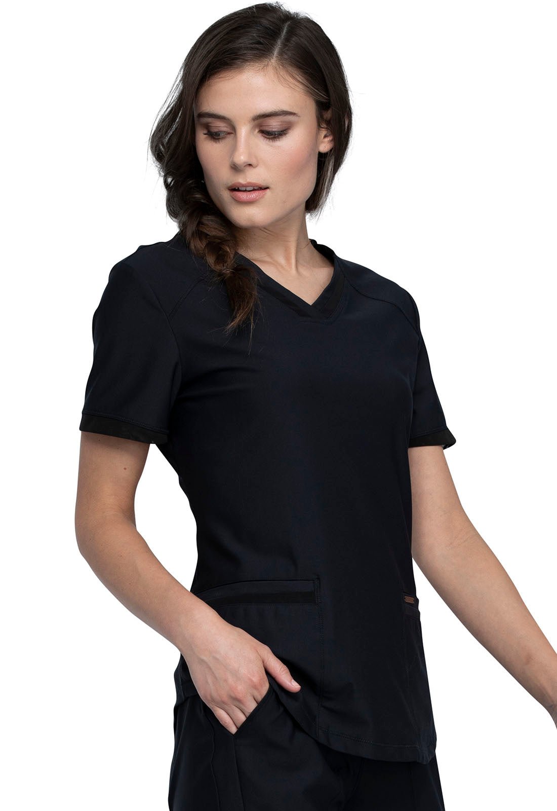 Cherokee Form Scrub Women's V Neck Top CK840 - Scrubs Select