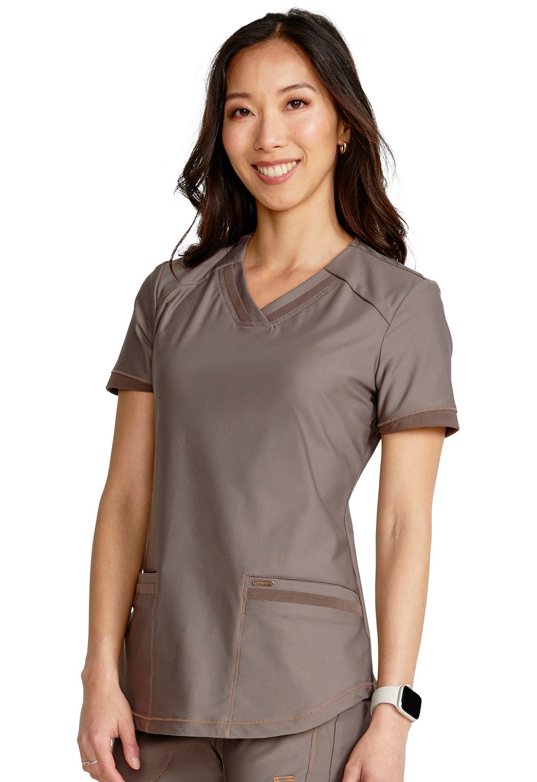 Cherokee Form Scrub Women's V Neck Top CK840 - Scrubs Select