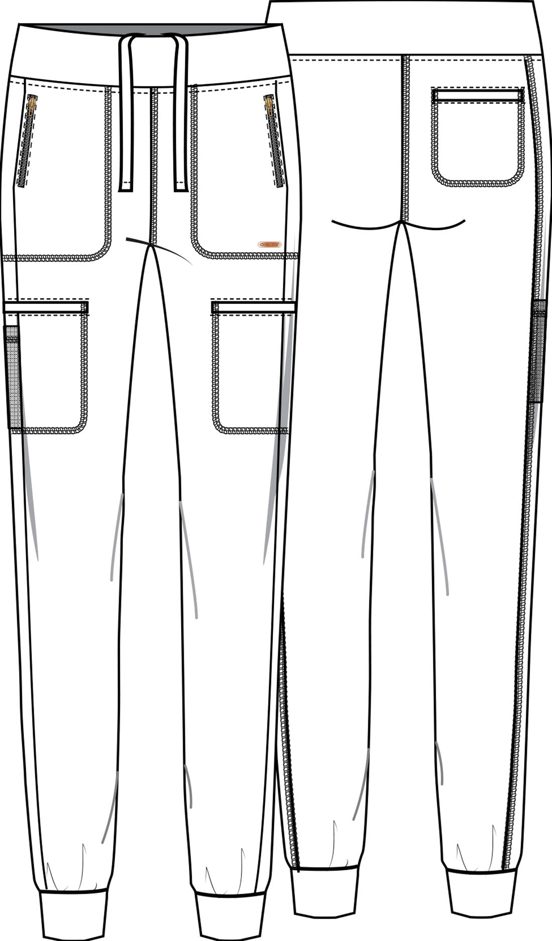 Cherokee Form Scrubs Pull On Pant CK092 - Scrubs Select