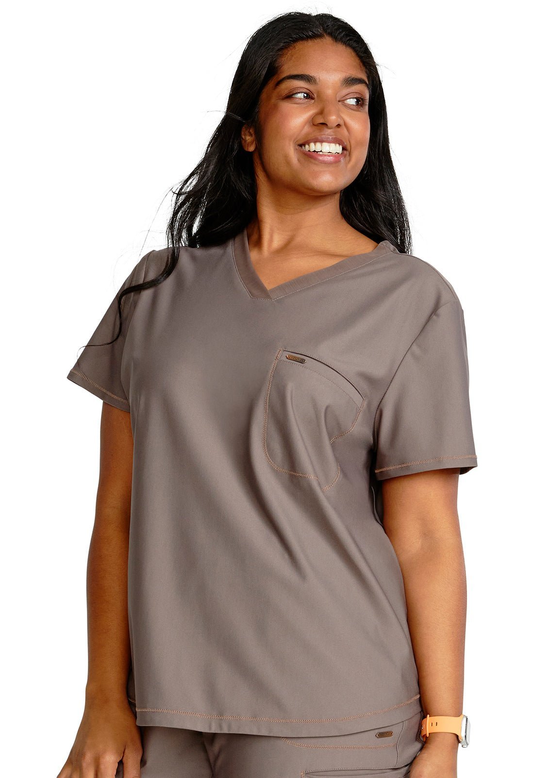 Cherokee Form Scrubs Women's Tuckable V Neck Top CK819 - Scrubs Select