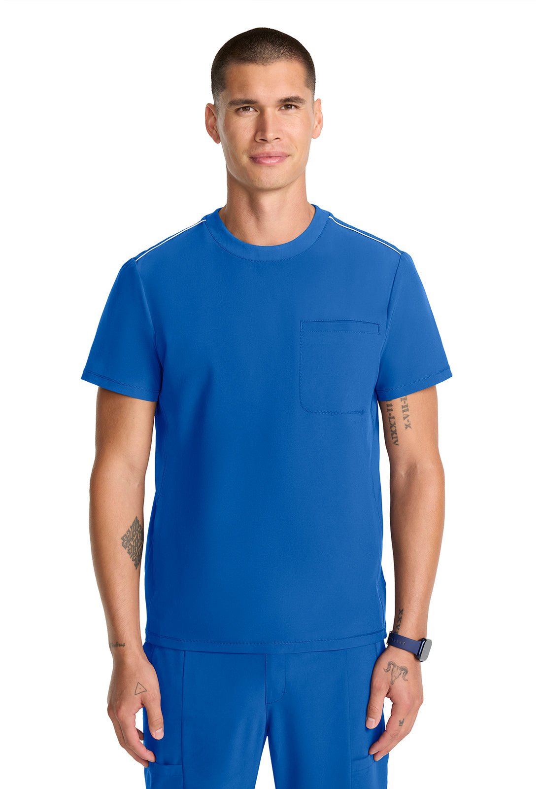 Cherokee Infinity GNR8 Scrubs Men's Crew Neck Top IN646A - Scrubs Select