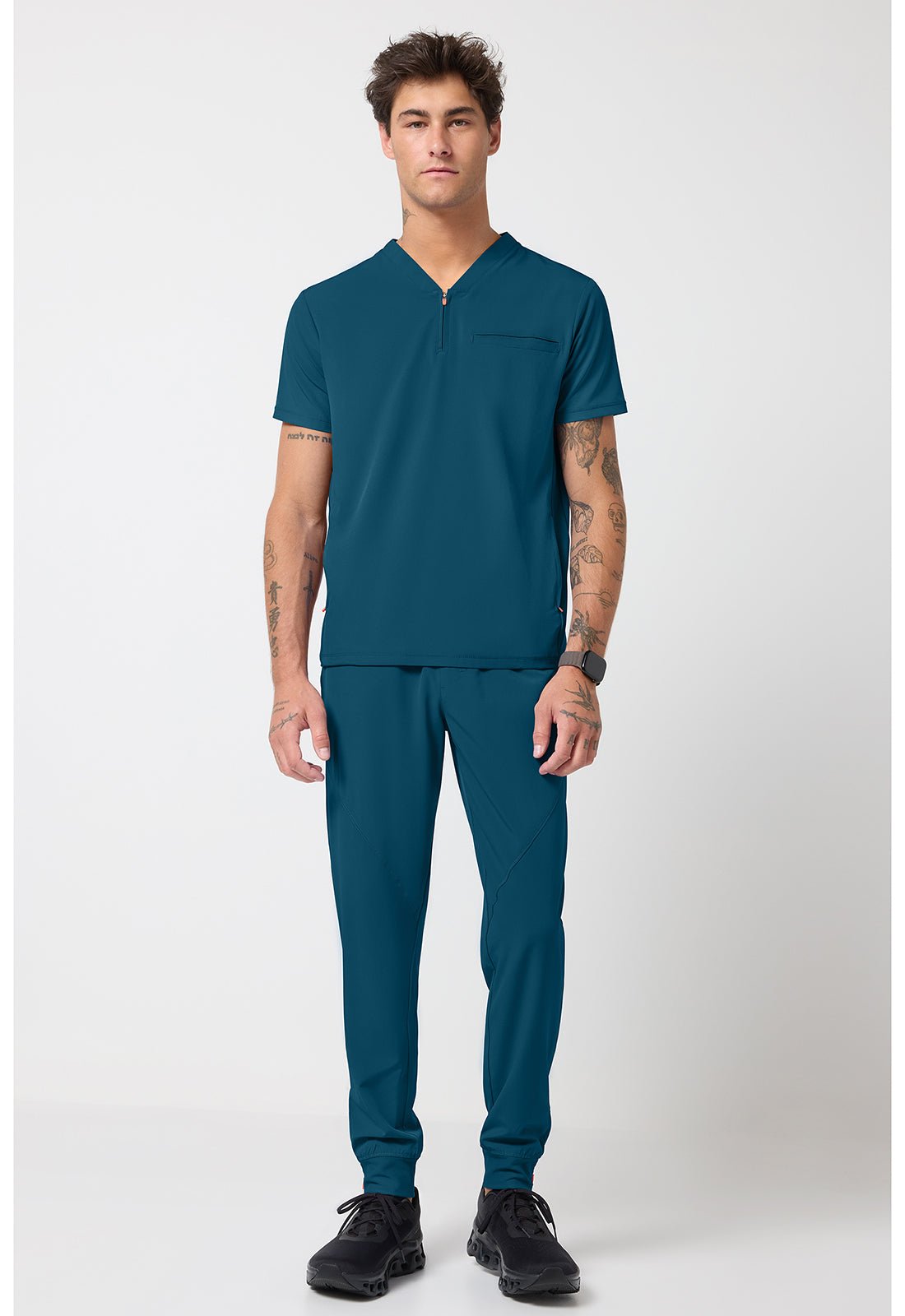 Cherokee Infinity GNR8 Scrubs Men's V Neck Top IN702A - Scrubs Select