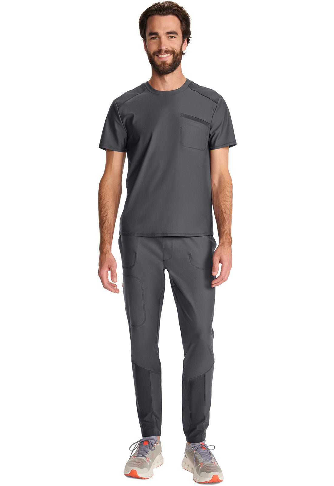 Cherokee Infinity Scrubs GNR8 Kinetic Men's Crew Neck Top IN626A - Scrubs Select