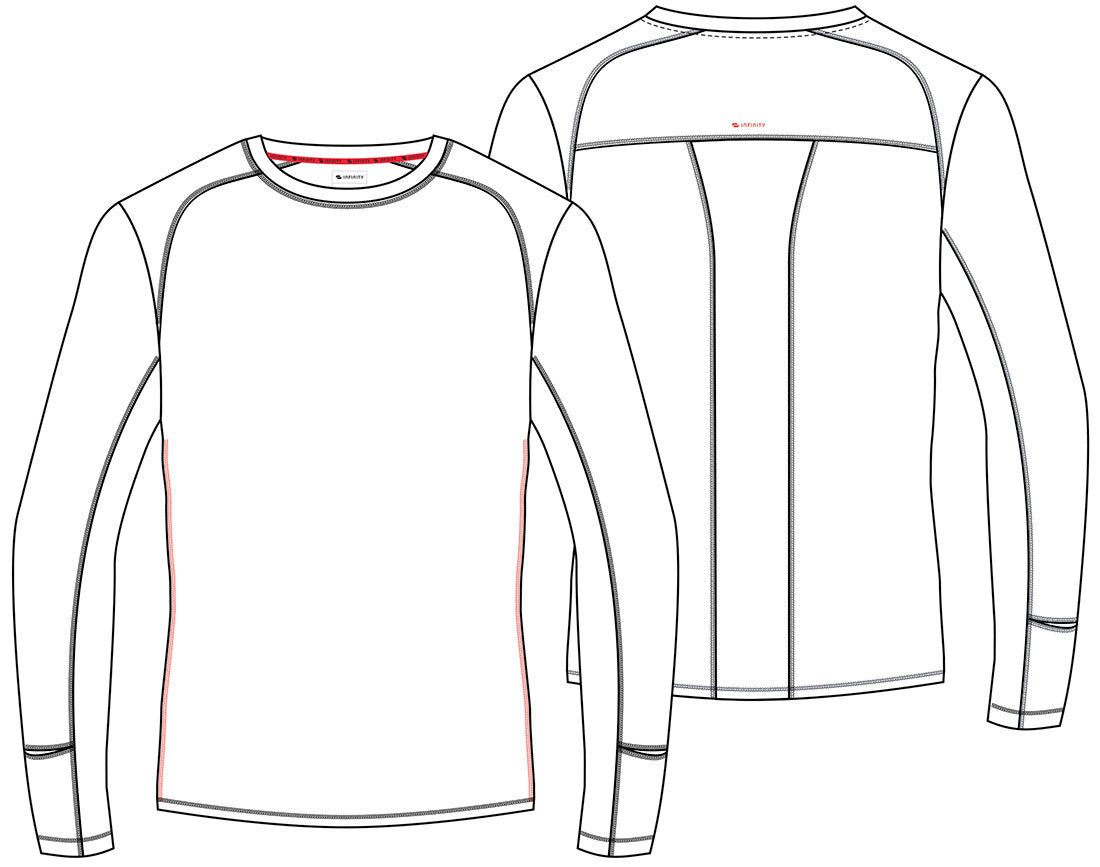 Cherokee Infinity Scrubs GNR8 Men's Underscrub Top IN608 - Scrubs Select