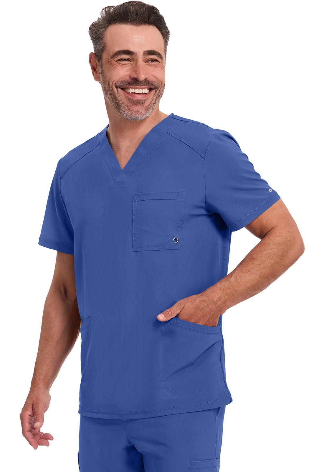 Cherokee Infinity Scrubs Men's V Neck Top CK900A - Scrubs Select