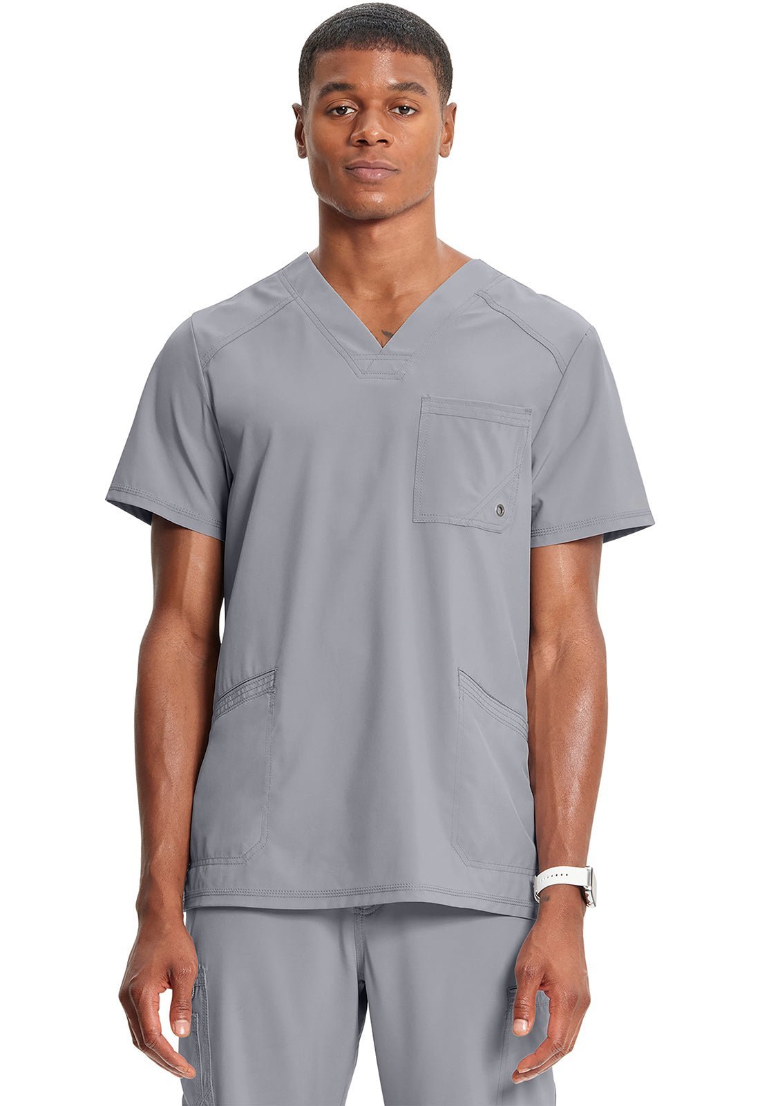 Cherokee Infinity Scrubs Men's V Neck Top CK900A - Scrubs Select