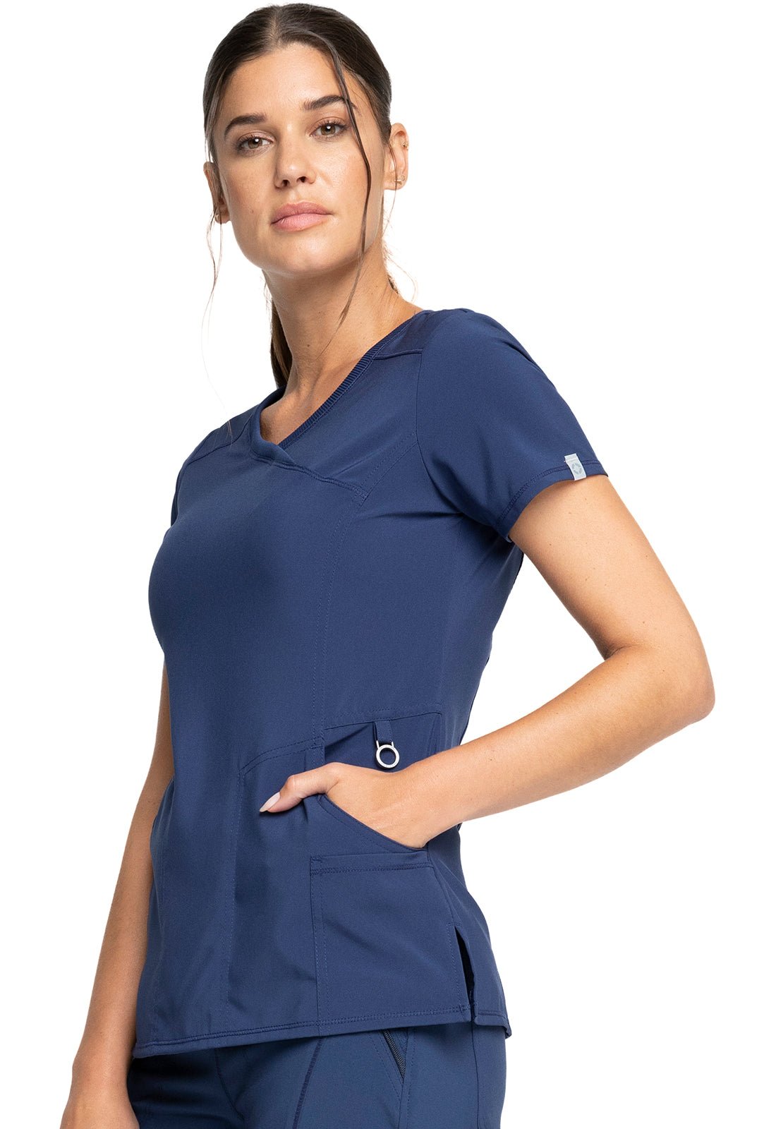 Cherokee Infinity Scrubs Mock Wrap Top 2625A - Scrubs Select