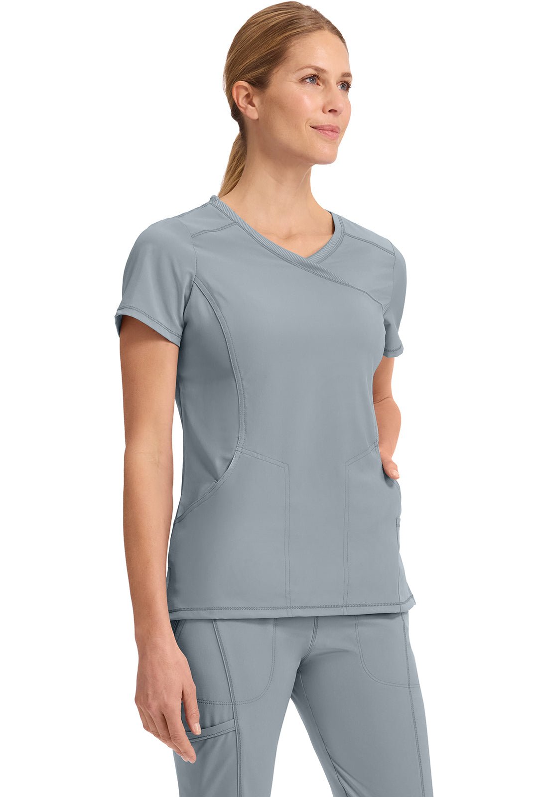 Cherokee Infinity Scrubs Mock Wrap Top 2625A - Scrubs Select