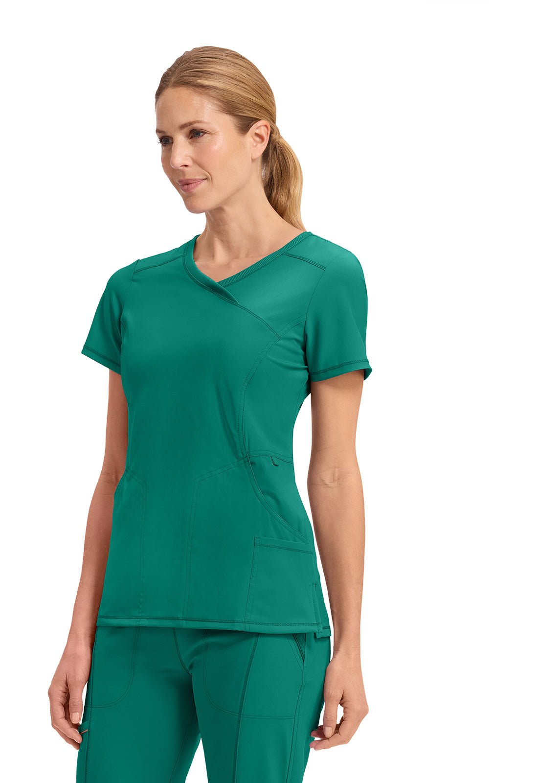 Cherokee Infinity Scrubs Mock Wrap Top 2625A - Scrubs Select