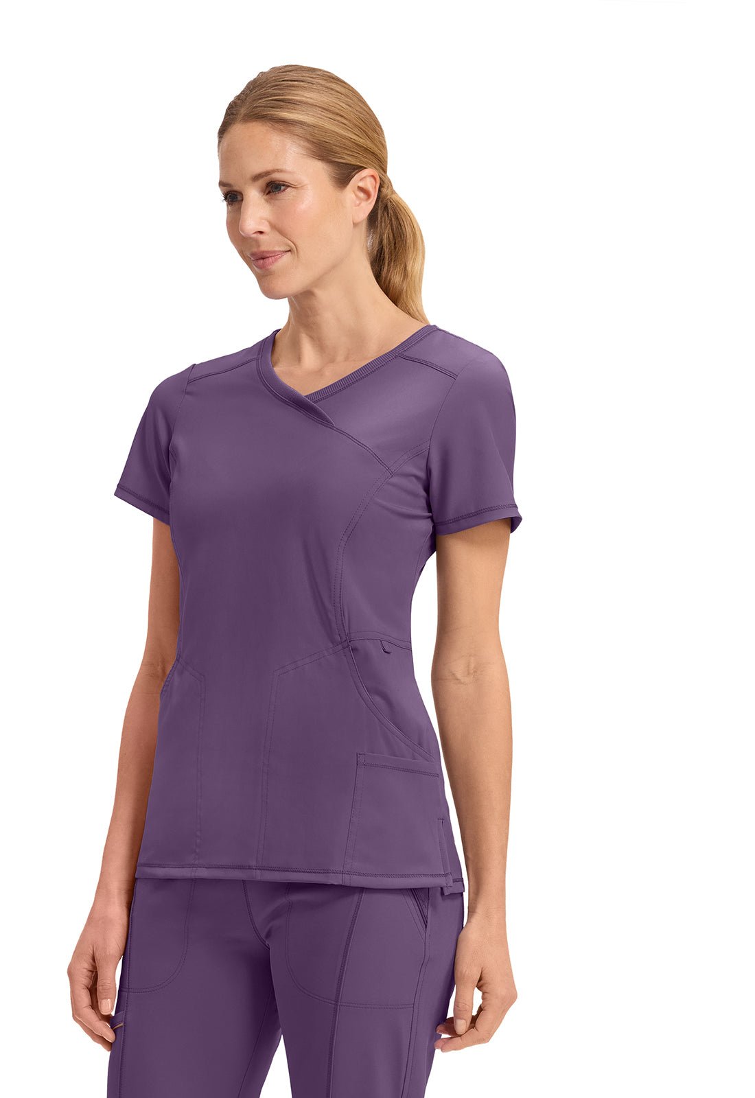 Cherokee Infinity Scrubs Mock Wrap Top 2625A - Scrubs Select