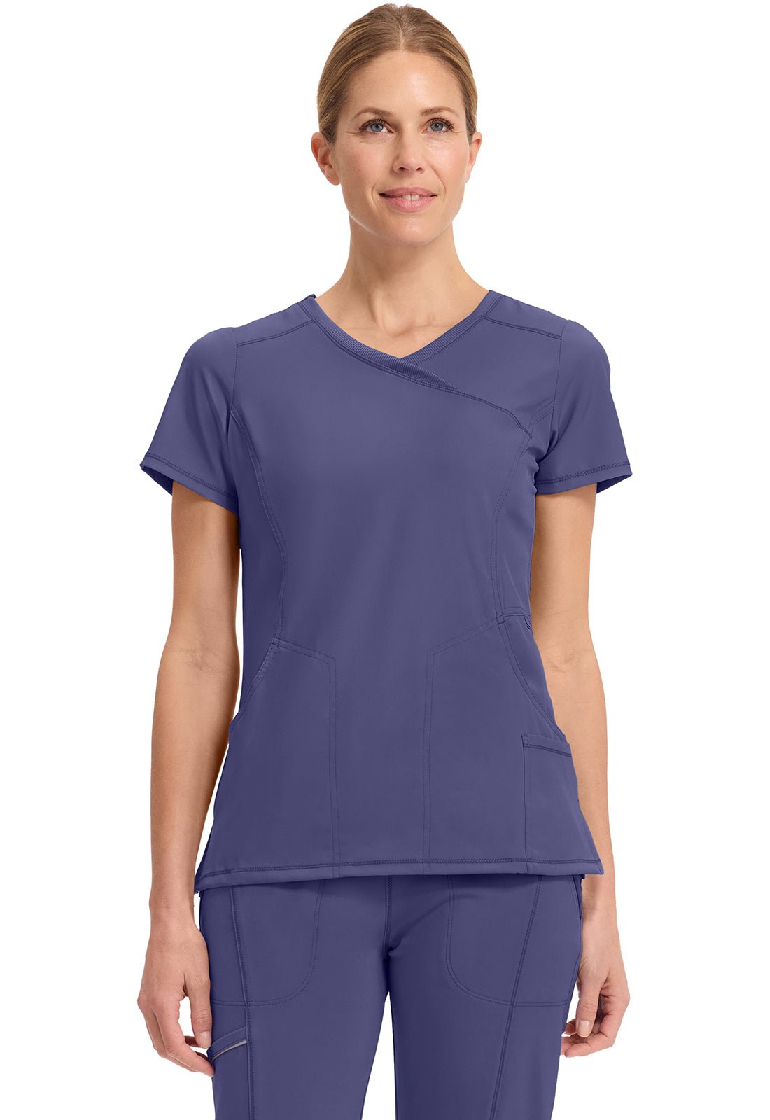 Cherokee Infinity Scrubs Mock Wrap Top 2625A - Scrubs Select