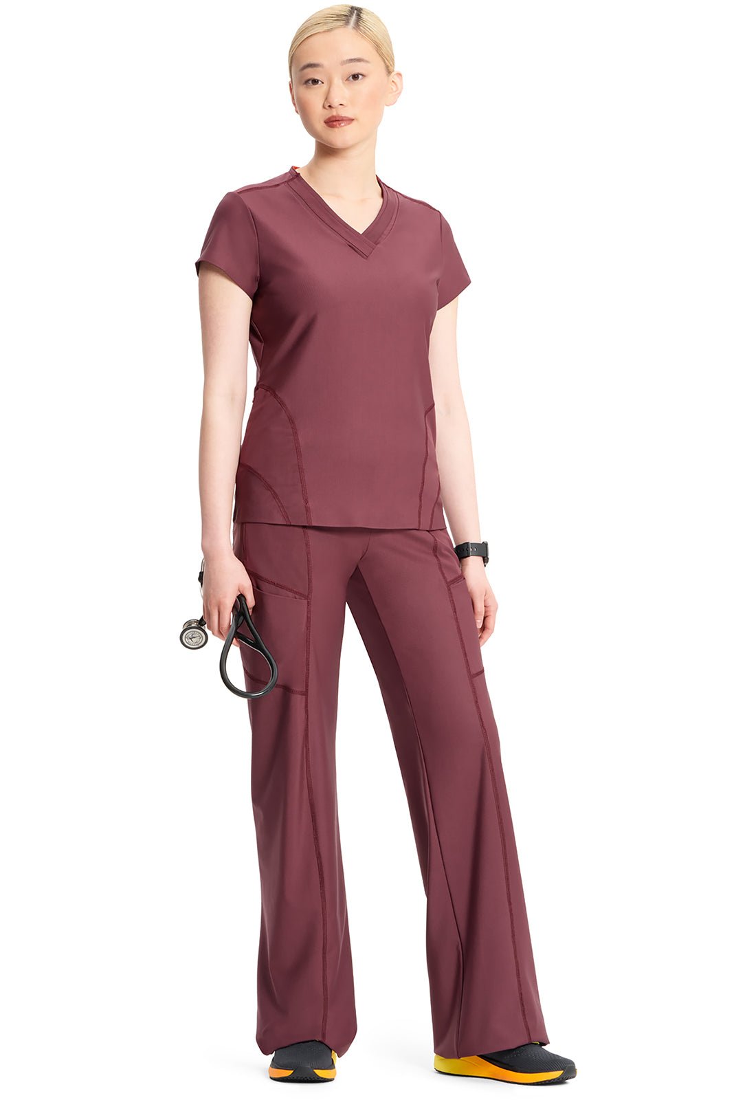 Cherokee Scrubs Infinity GNR8 Kinetic Knit V Neck IN706A - Scrubs Select
