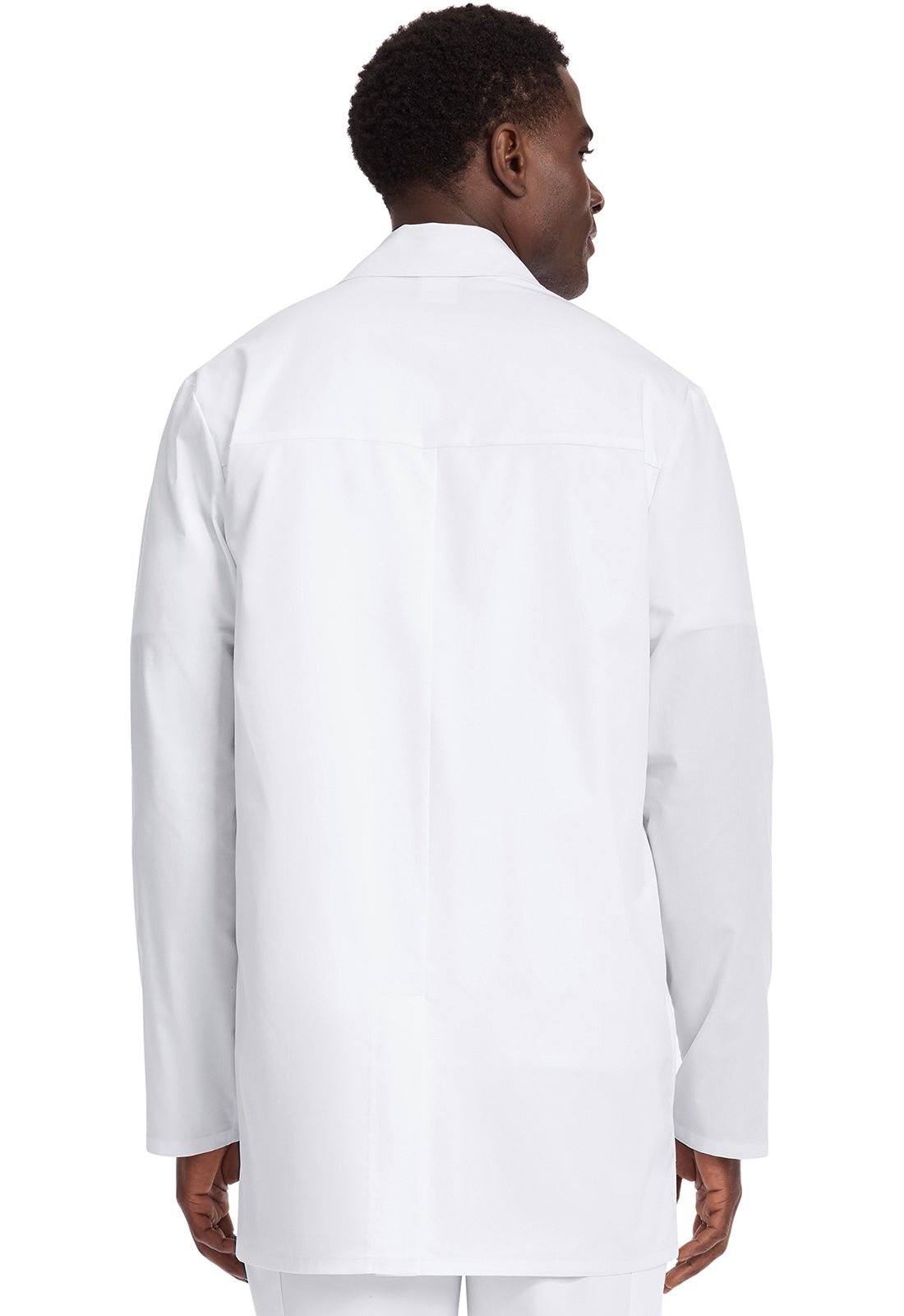 Cherokee Scrubs Men's 35" Lab Coat CK442 WHT - Scrubs Select