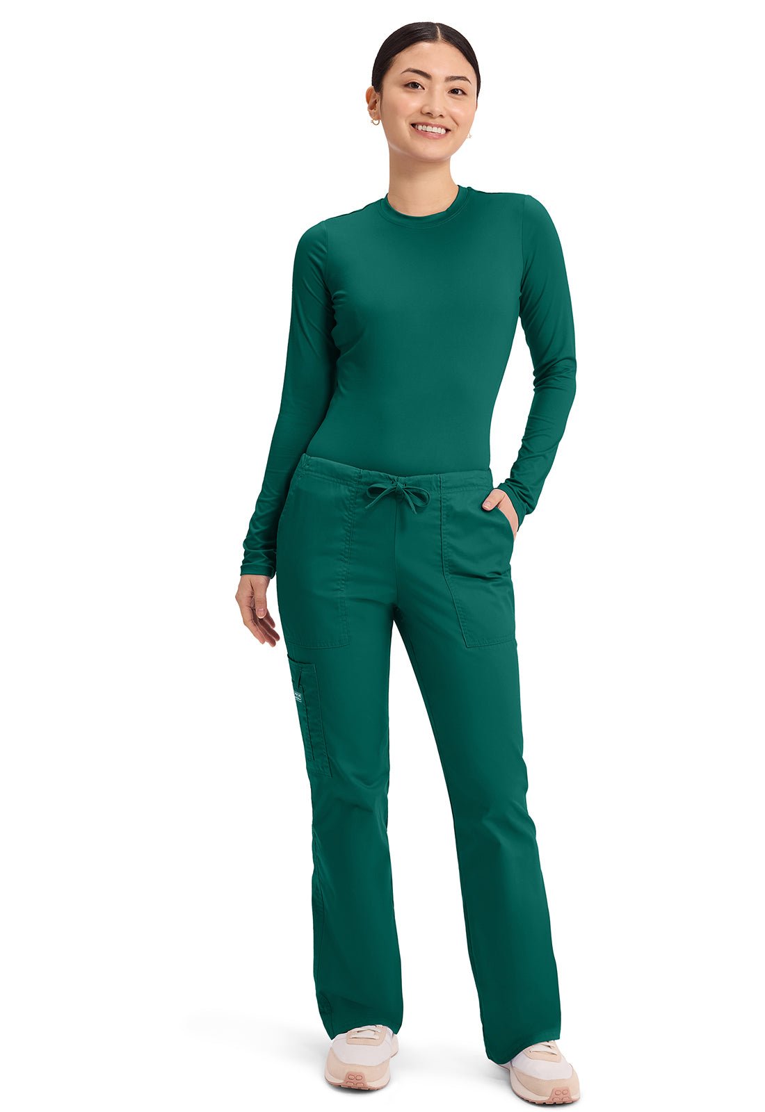 Cherokee WW Core Stretch Scrubs Drawstring Cargo Pant 4044 - Scrubs Select