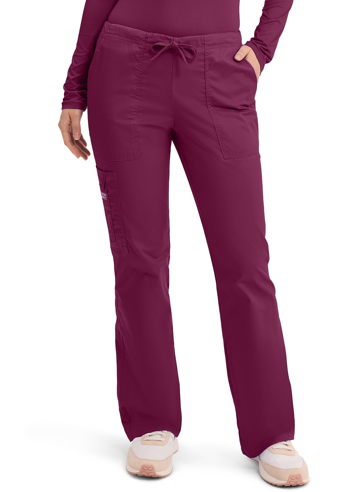 Cherokee WW Core Stretch Scrubs Drawstring Cargo Pant 4044 - Scrubs Select