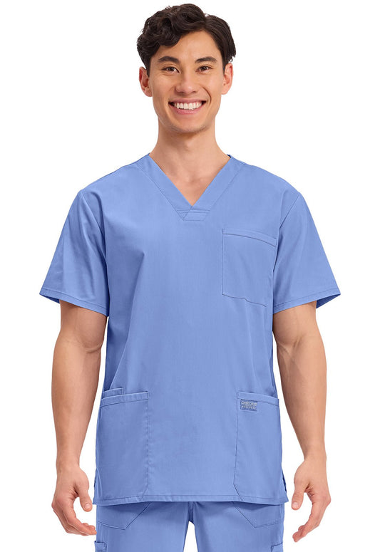 Cherokee WW Professionals Scrubs Men's V Neck Top WW695 - Scrubs Select