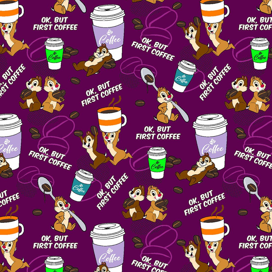 Chip N Dale Tooniforms Licensed Disney V Neck Scrub Top TF796 CDBC - Scrubs Select