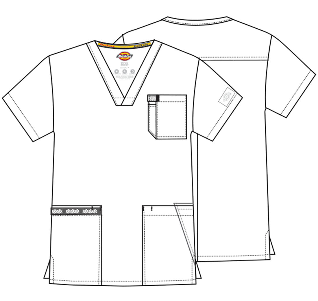 Dickies EDS Essentials Scrubs Men's V Neck Top DK645 - Scrubs Select