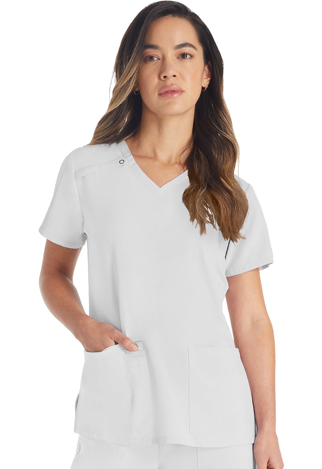 Dickies EDS Essentials Scrubs V Neck Top DK615 - Scrubs Select