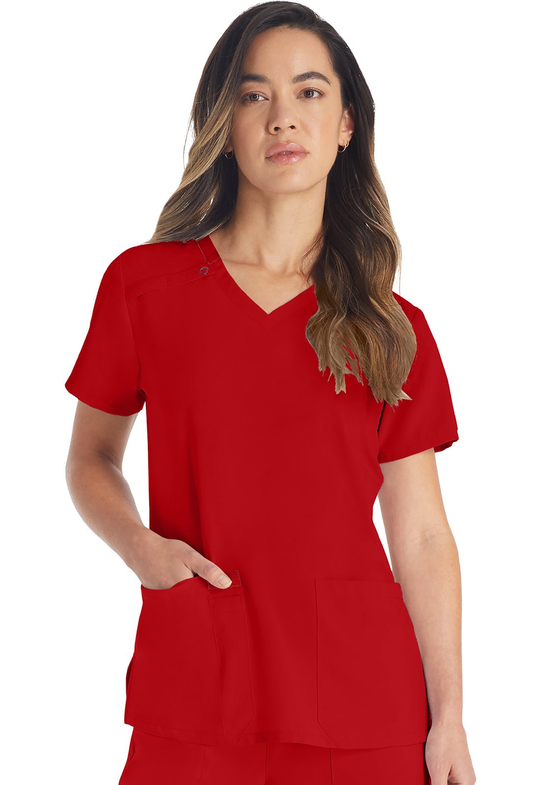 Dickies EDS Essentials Scrubs V Neck Top DK615 - Scrubs Select