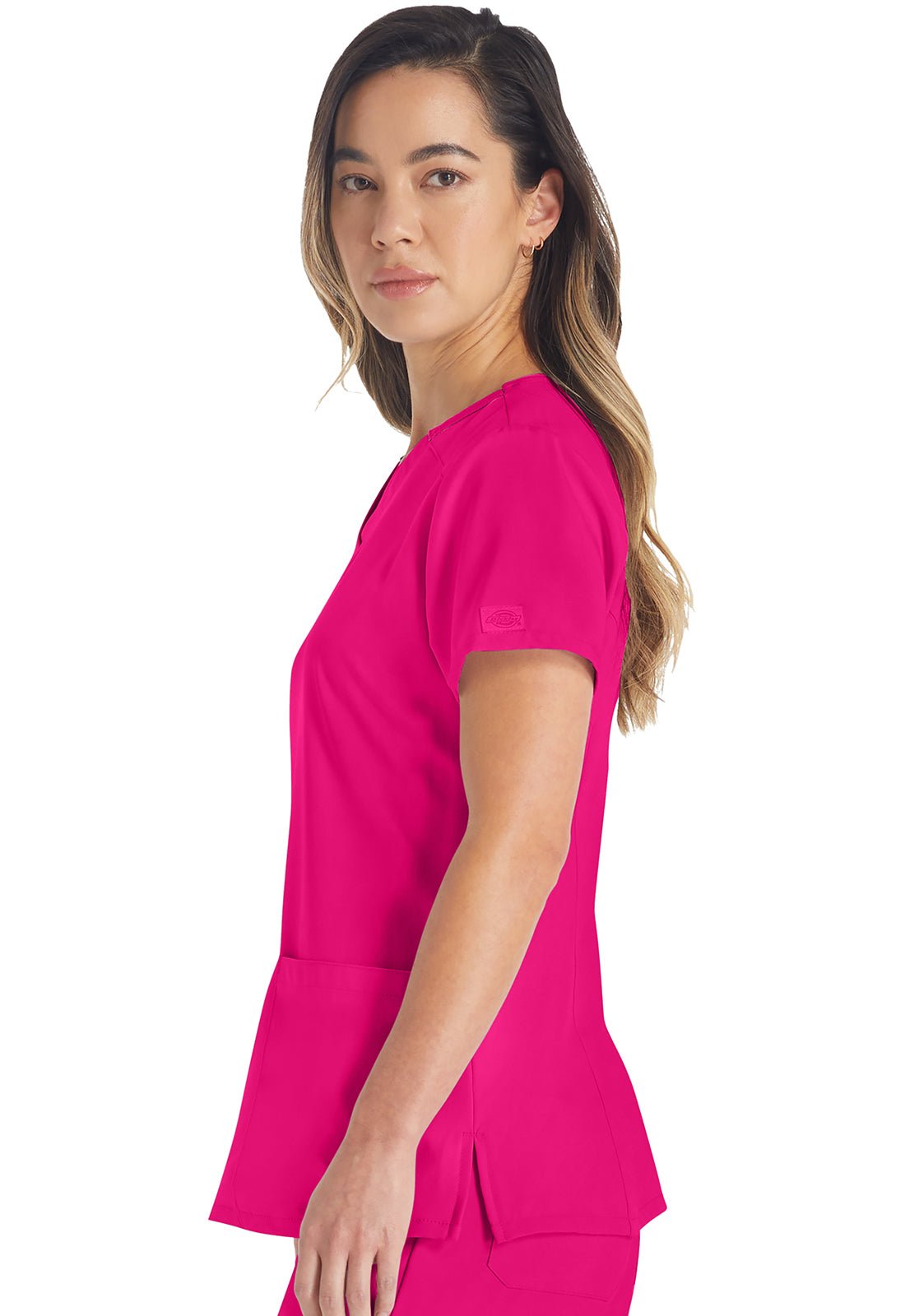 Dickies EDS Essentials Scrubs V Neck Top DK615 - Scrubs Select