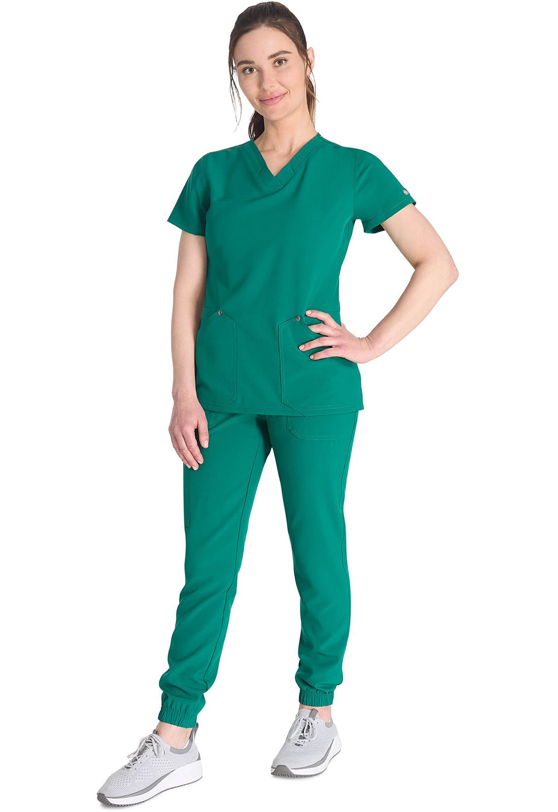 Dickies EDS NXT Scrubs V Neck Top DK678 - Scrubs Select